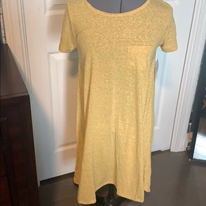 Yellow Lularoe dress